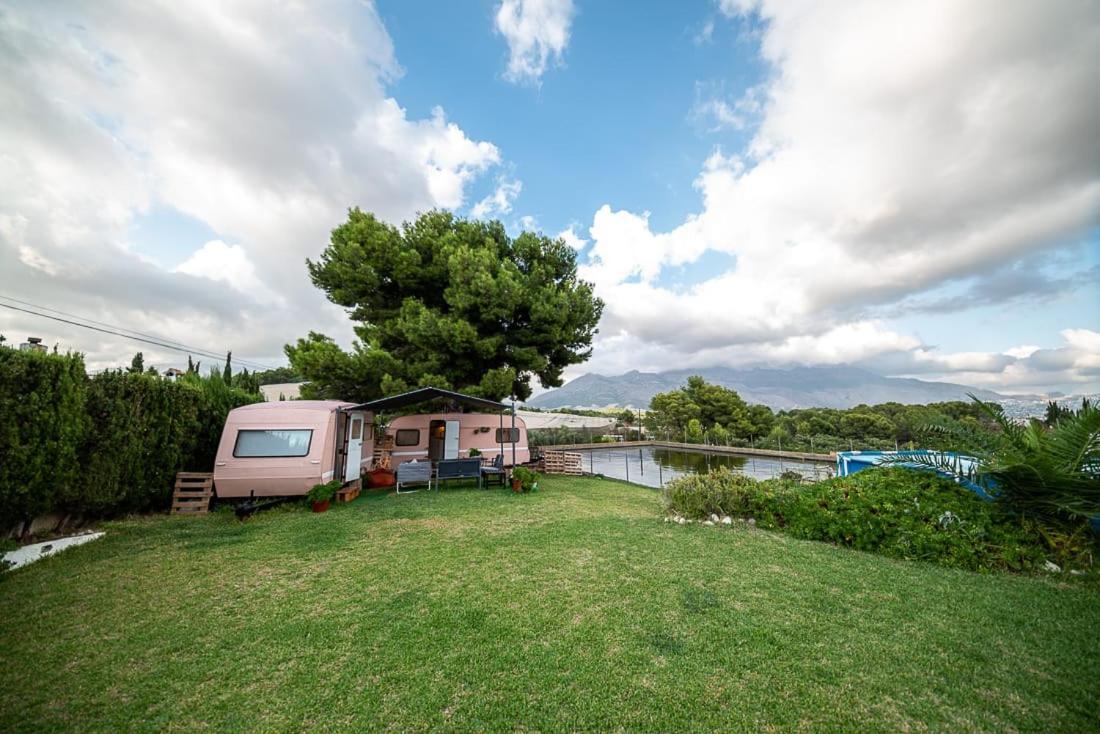 Caravana- Glamping Casa Tortuga La Nucía Eksteriør billede