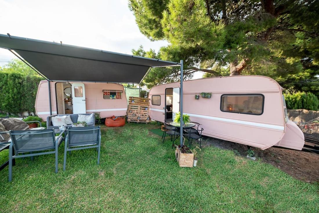 Caravana- Glamping Casa Tortuga La Nucía Eksteriør billede