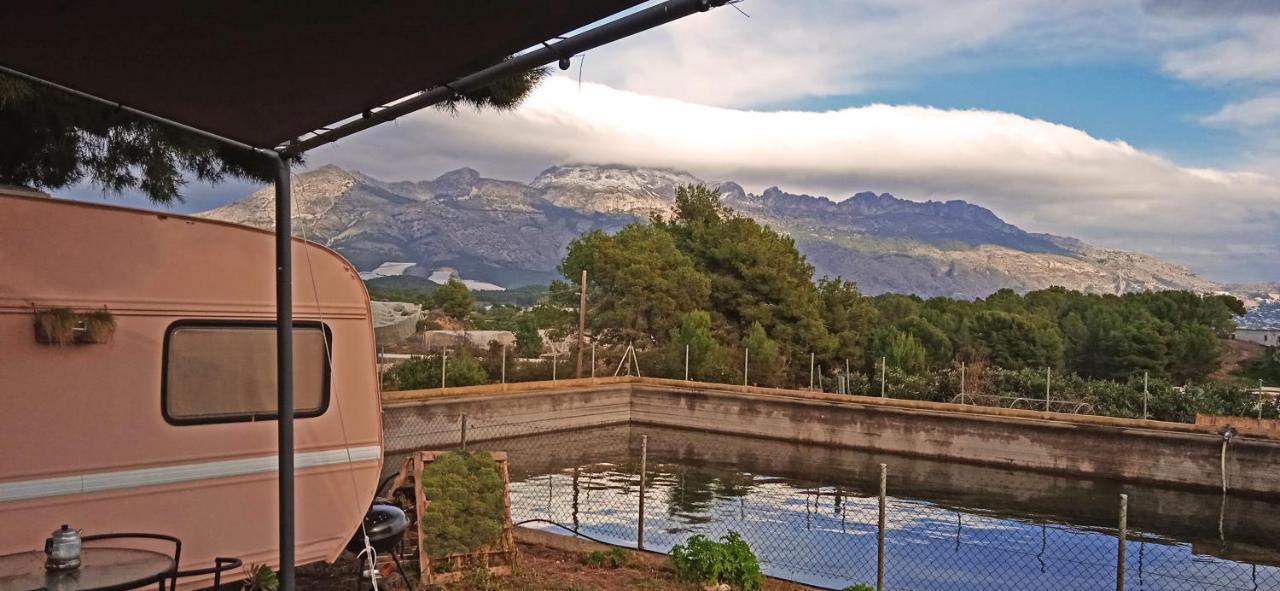 Caravana- Glamping Casa Tortuga La Nucía Eksteriør billede