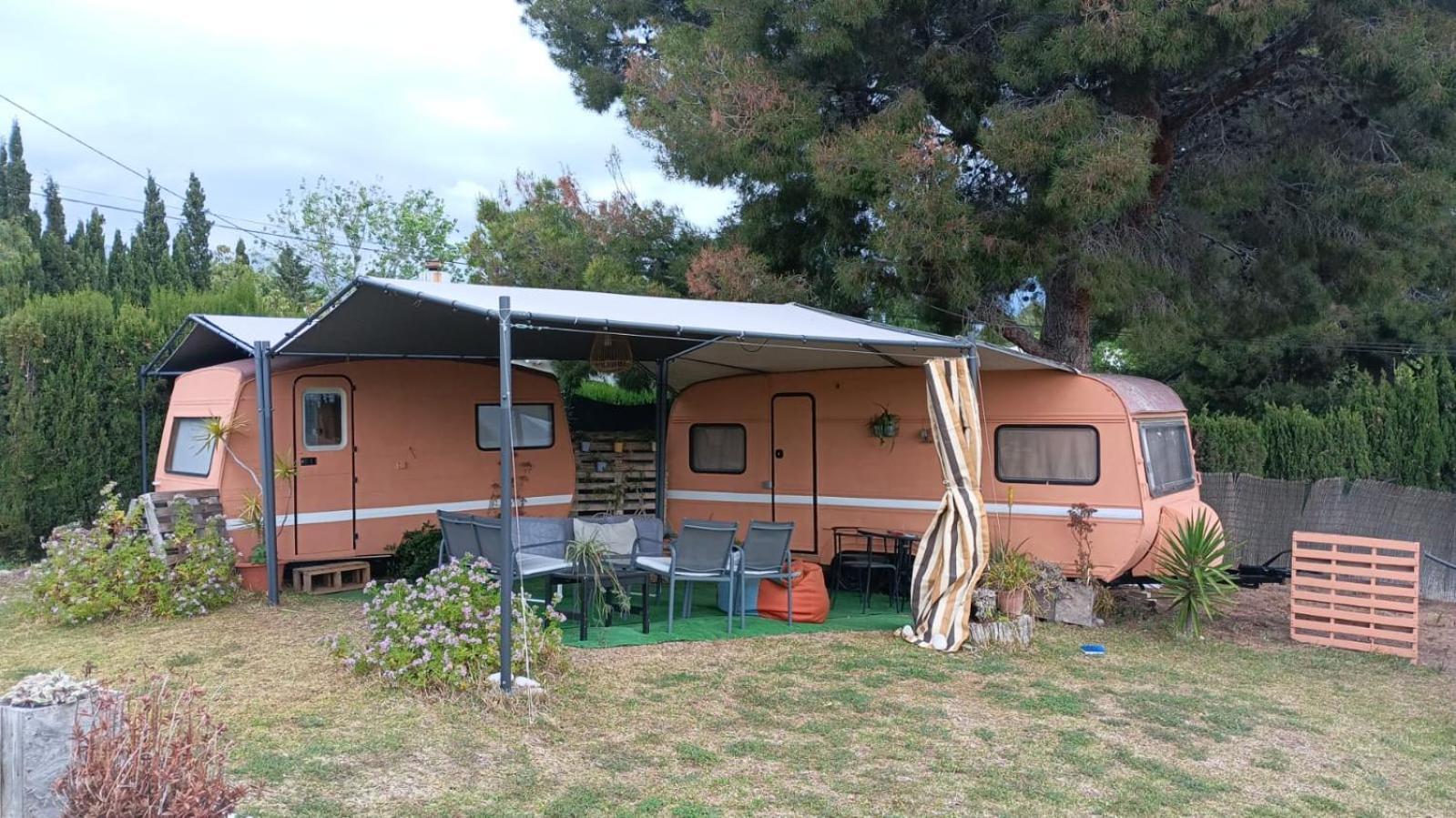 Caravana- Glamping Casa Tortuga La Nucía Eksteriør billede