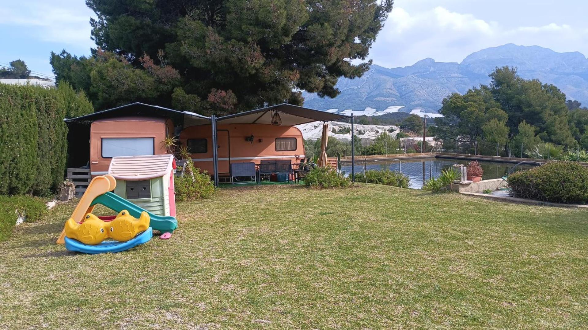 Caravana- Glamping Casa Tortuga La Nucía Eksteriør billede